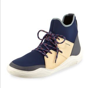 ❌SOLD❌Lanvin Colorblock Neoprene sneakers